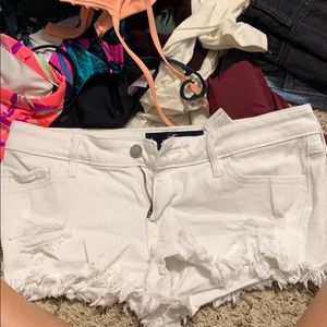 Hollister jean shorts